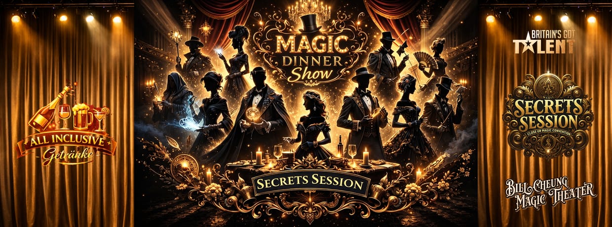 International Close-Up Dinner Gala Show – Secrets Session