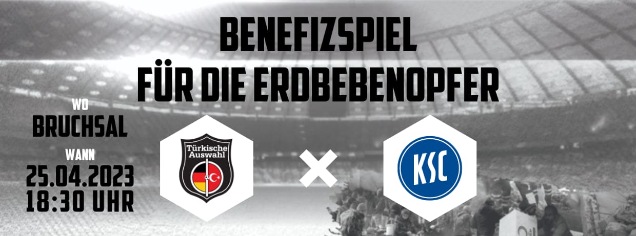 Benefizspiel für die Erdbebenopfer