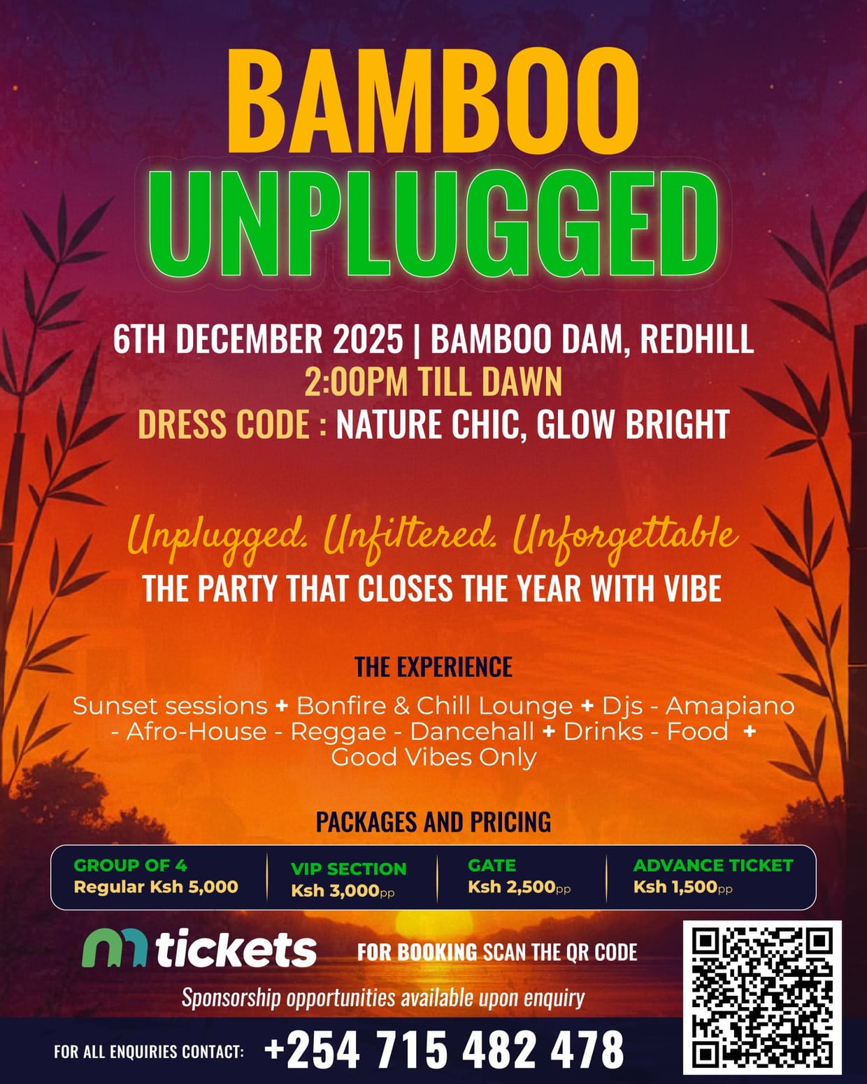 BAMBOO UNPLUGGED ONE LAST PARTY OF 2025