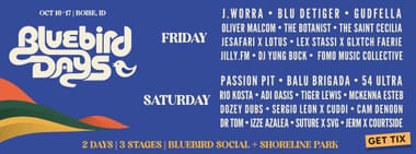 Bluebird Days Music Festival