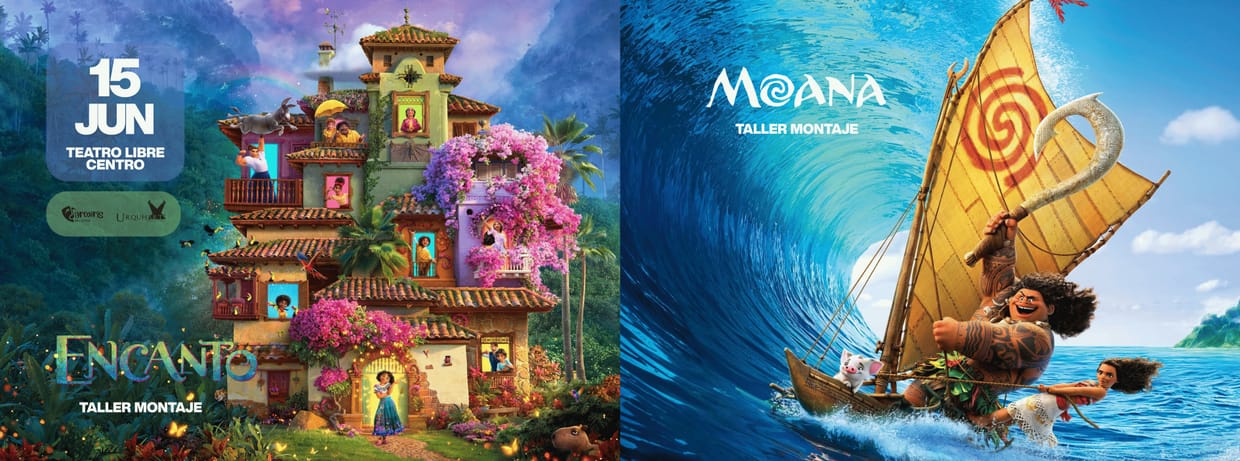MOANA Y ENCANTO