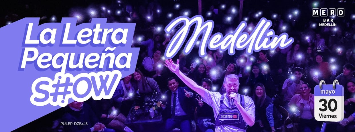 LA LETRA PEQUEÑA SHOW (EN MERO BAR)