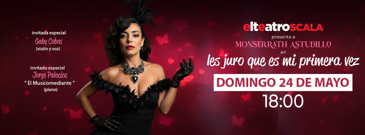 LES JURO QUE ES MI PRIMERA VEZ DOMINGO 24 DE MAYO | 18:00 