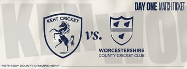 Kent vs. Worcestershire: Day 1/4