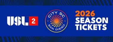 City SC San Diego 2026 Season Tickets