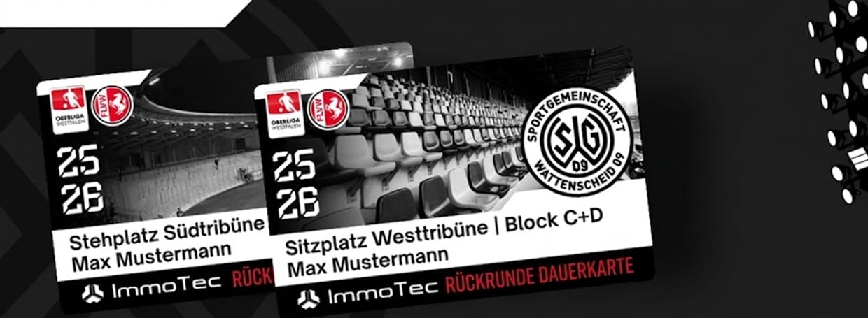 Dauerkarten Rückrunde Saison 25/26