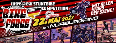 Bikeforce X PS Arena 2027 am Nürburgring 