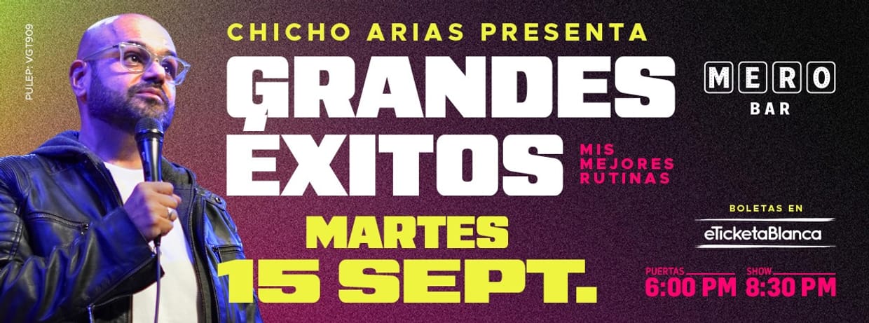 CHICHO ARIAS: GRANDES ÉXITOS (EN MERO BAR)
