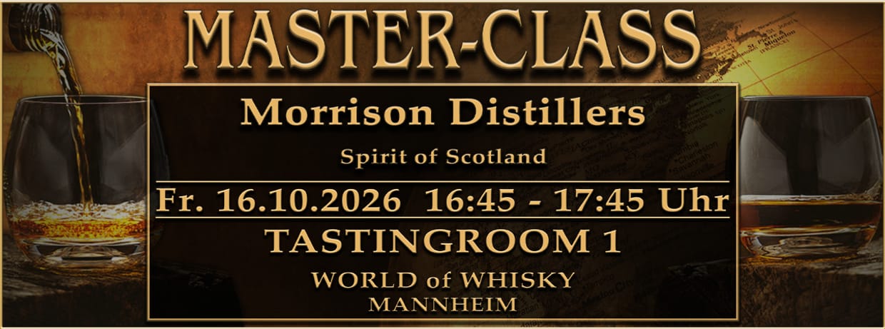 World of Whisky Masterclass - Morrison Distillers