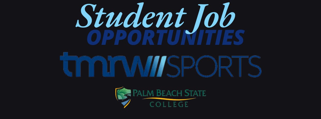 TMRW Sports Student Job Opportunities