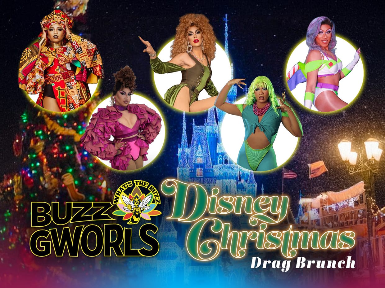 Buzz Gworls Disney Christmas Drag Brunch