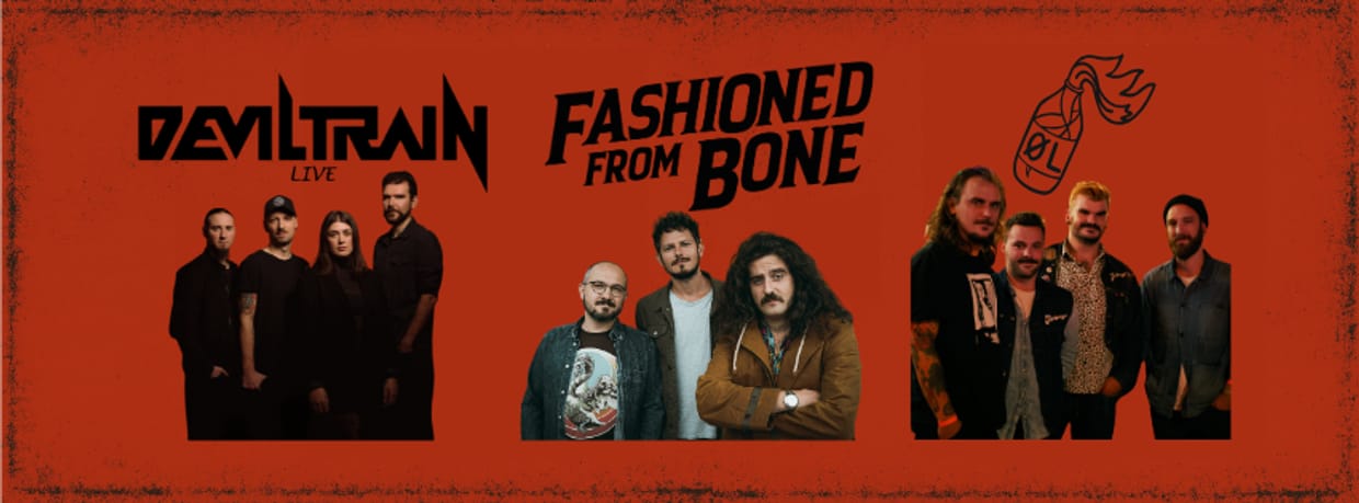 DEVILTRAIN + FASHIONED FROM BONE + ØL @ Live-Club Bamberg