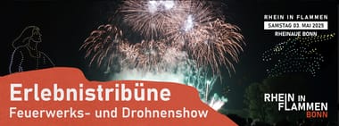 Feuerwerks- und Drohnenshow