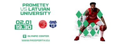 BC PROMETEY vs LATVIAN UNIVERSITY
