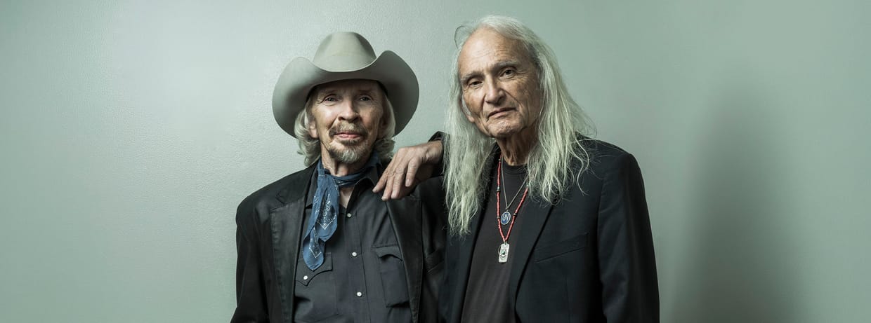 Dave Alvin & Jimmie Dale Gilmore – Almost Acoustic Duo with Special Guest Lenny Kaye