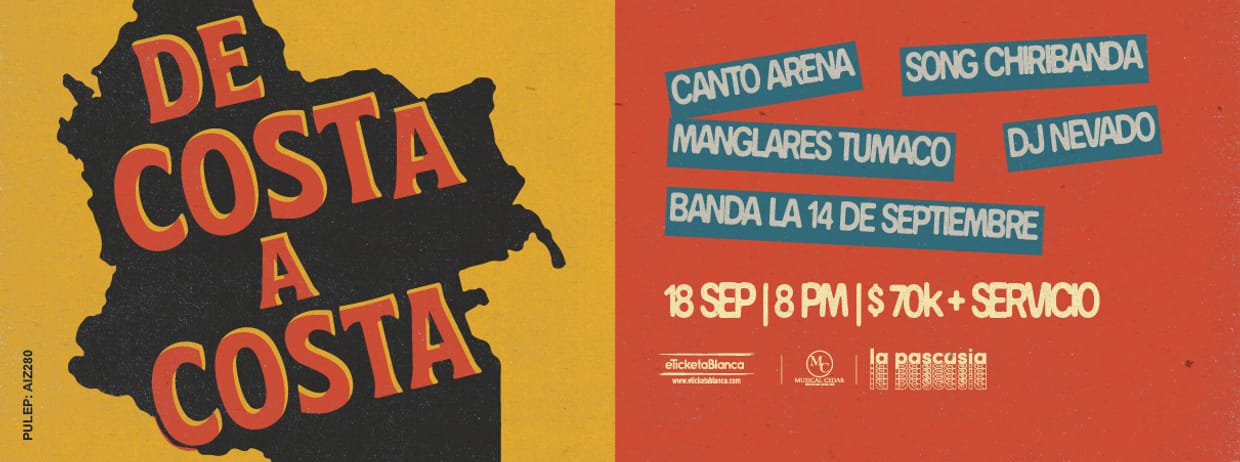 PRIMER ENCUENTRO DE MÚSICAS TRADICIONALES DEL PACÍFICO Y CARIBE COLOMBIANO "DE COSTA A COSTA"