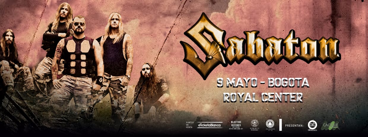 SABATON EN COLOMBIA