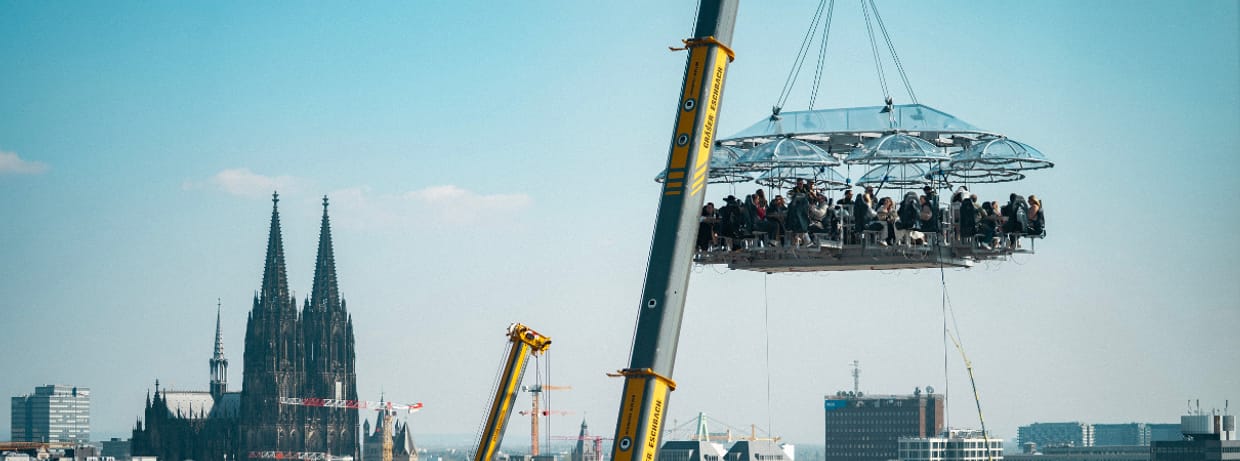 Dinner in the Sky 2026 | Köln