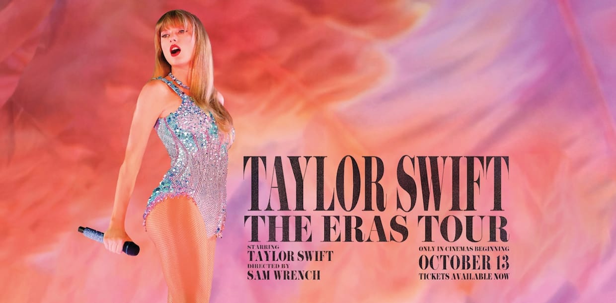 TAYLOR SWIFT | THE ERAS TOUR 03.11. | KINO "GAISMA", VALMIERĀ