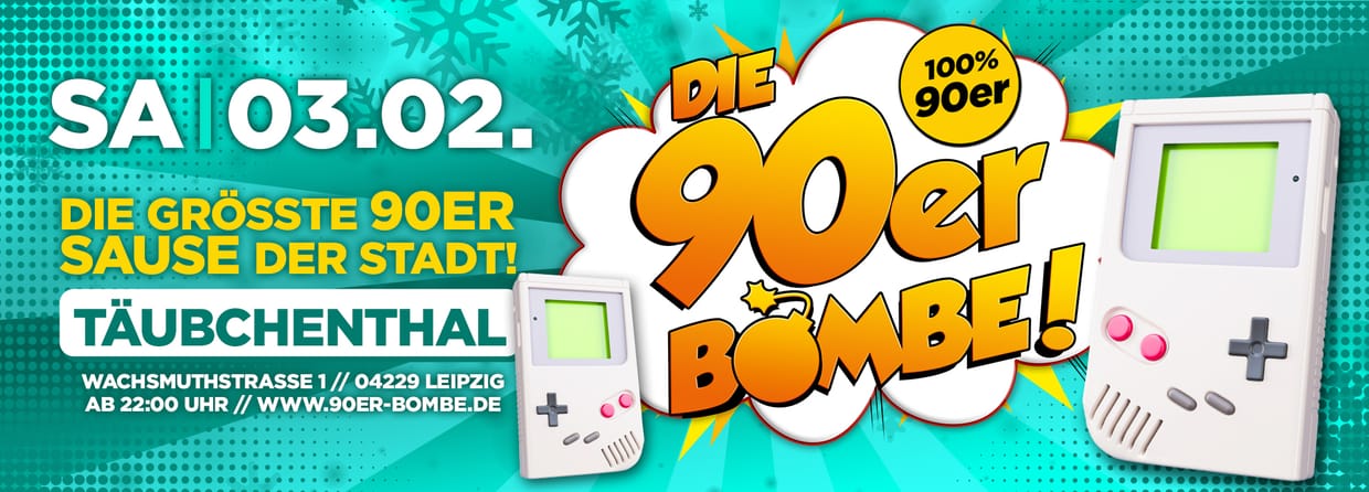 Die 90er Bombe Leipzig