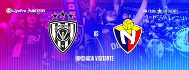 HINCHADA VISITANTE (INDEPENDIENTE DEL VALLE vs EL NACIONAL)