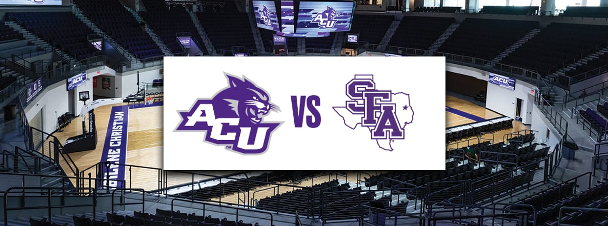 ACU Mens Basketball vs SFA