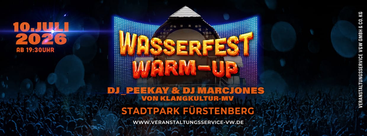 Wasserfest Warm-Up Party