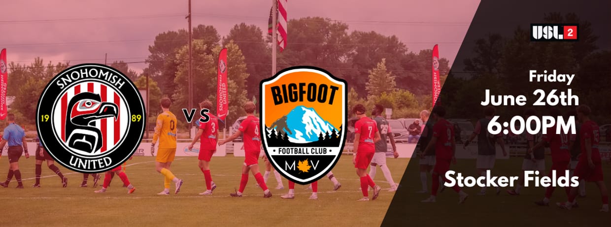 Snohomish United vs Bigfoot FC