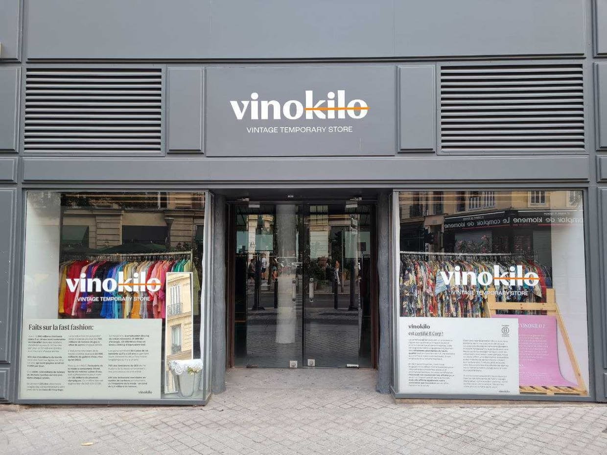 Vinokilo Vintage Kilo Sale • Marseille Store Opening Party