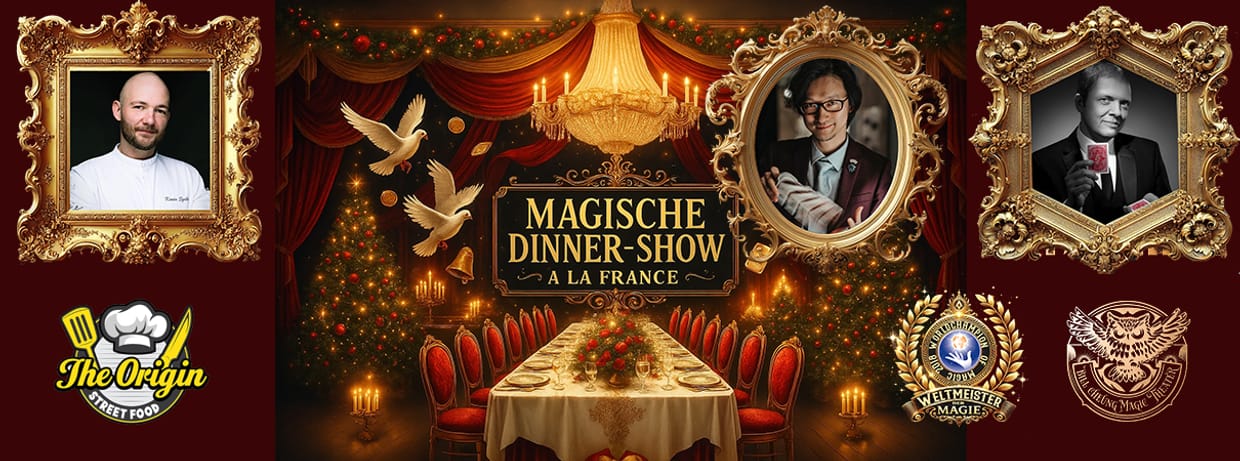 Um die Welt – Magische Dinner-Show à la France