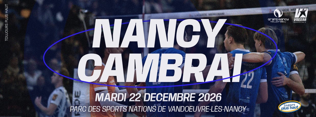 J12 - GRAND NANCY VOLLEY - CAMBRAI