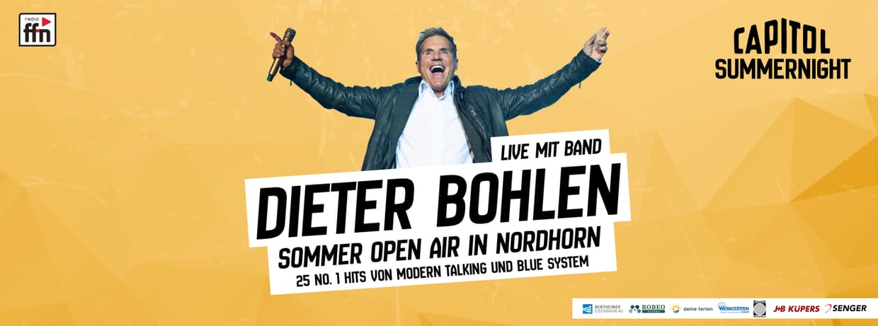 Dieter Bohlen Sommer Open Air 2026
