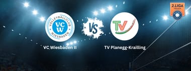 VC Wiesbaden II - TV Planegg-Krailling