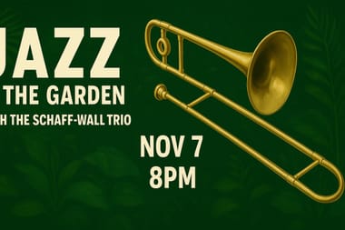 JAZZ IN THE GARDEN: THE SCHAFF-WALL TRIO