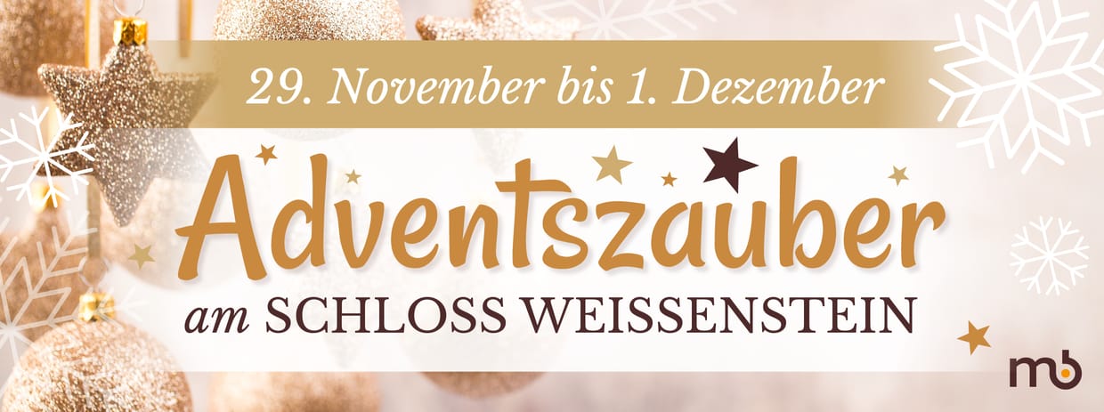 🌟 Adventszauber am Schloss Weissenstein! 🌟