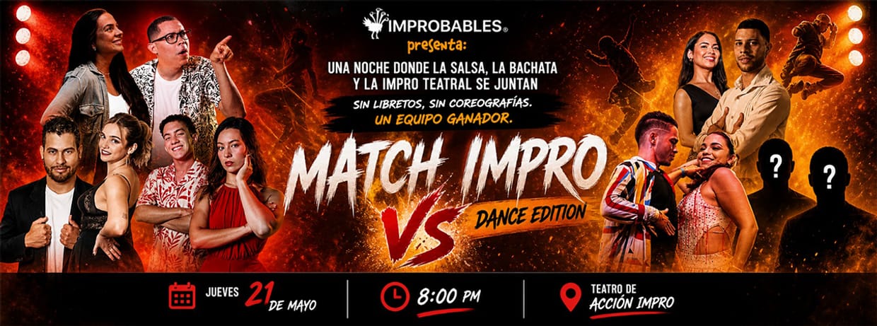 MATCH IMPRO: DANCE EDITION - IMPROBABLES