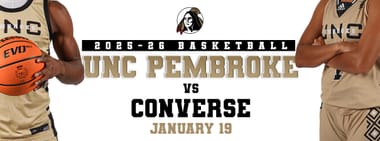 UNCP Braves Basketball Vs Converse