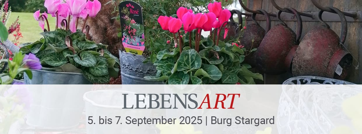 LebensArt Burg Stargard - Burggelände
