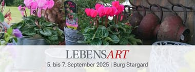 LebensArt Burg Stargard - Burggelände
