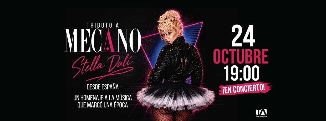 TRIBUTO A MECANO SÁBADO 24 DE OCTUBRE 19:00