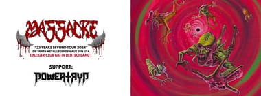 MASSACRE (USA) - “33 YEARS BEYOND TOUR 2024” – Support: POWERTRYP