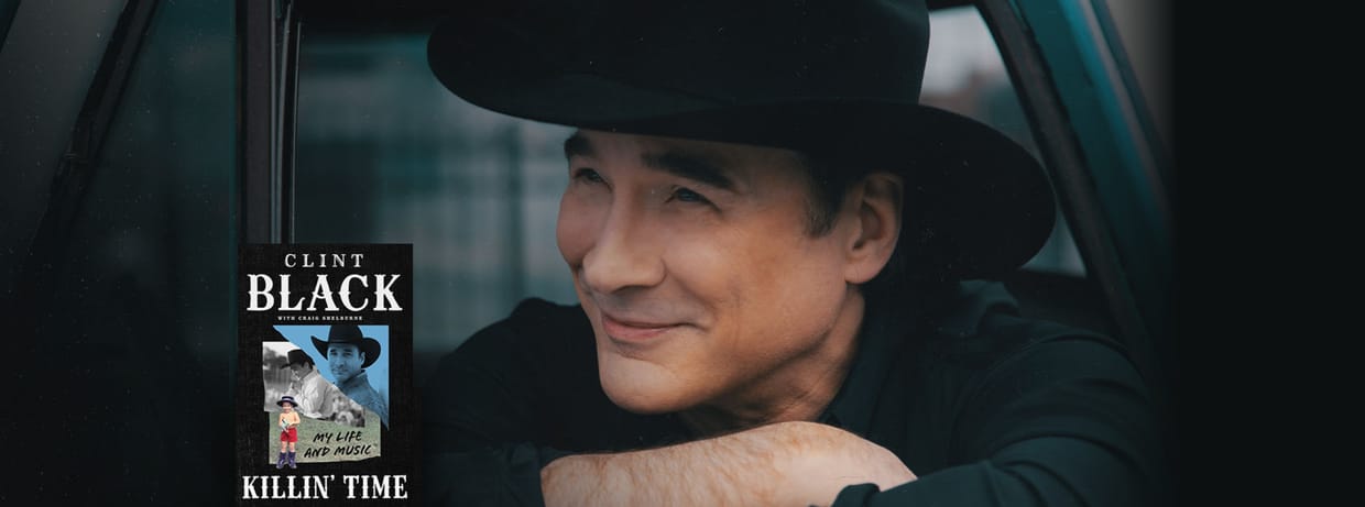 STREAMING CANCELLED - In Conversation with Clint Black: Killin’ Time: My Life and Music - Streaming Tickets