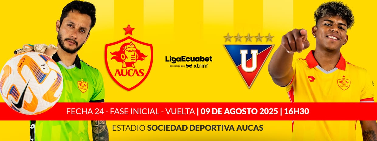 HINCHADA VISITANTE- SD AUCAS vs LIGA DEPORTIVA UNIVERSITARIA