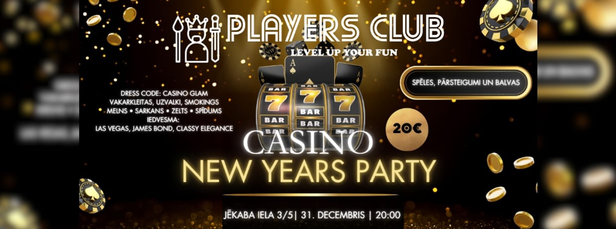 Players Club XL CASINO NEW YEARS PARTY
