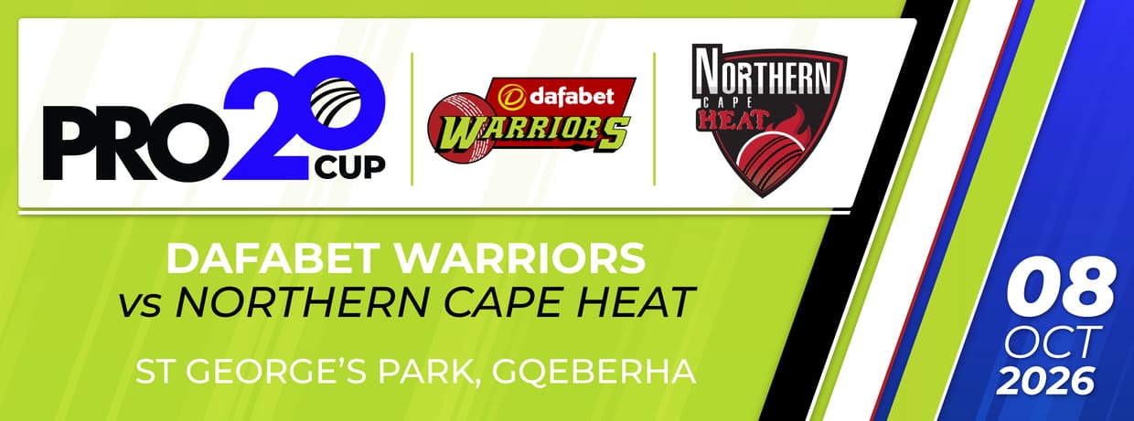 Dafabet Warriors vs DP Northern Cape Heat