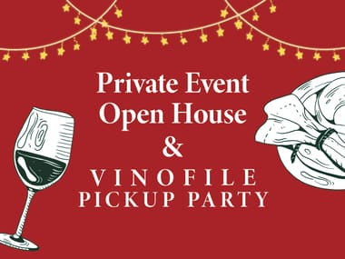 December Vinofile Plus Pick-Up Party!