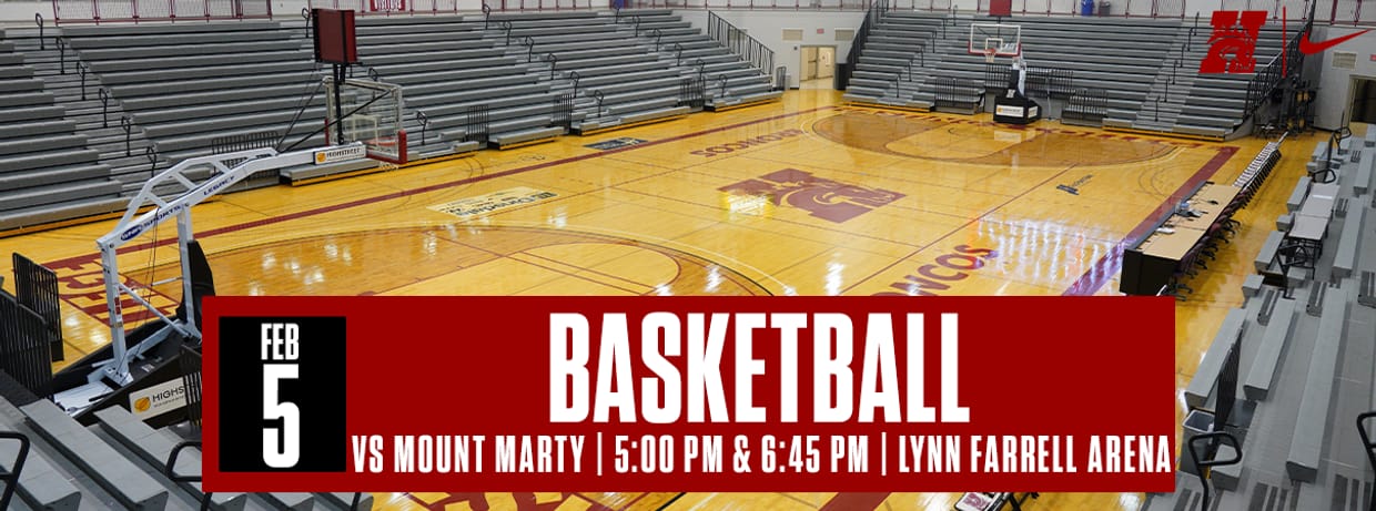 BASKETBALL VS MOUNT MARTY