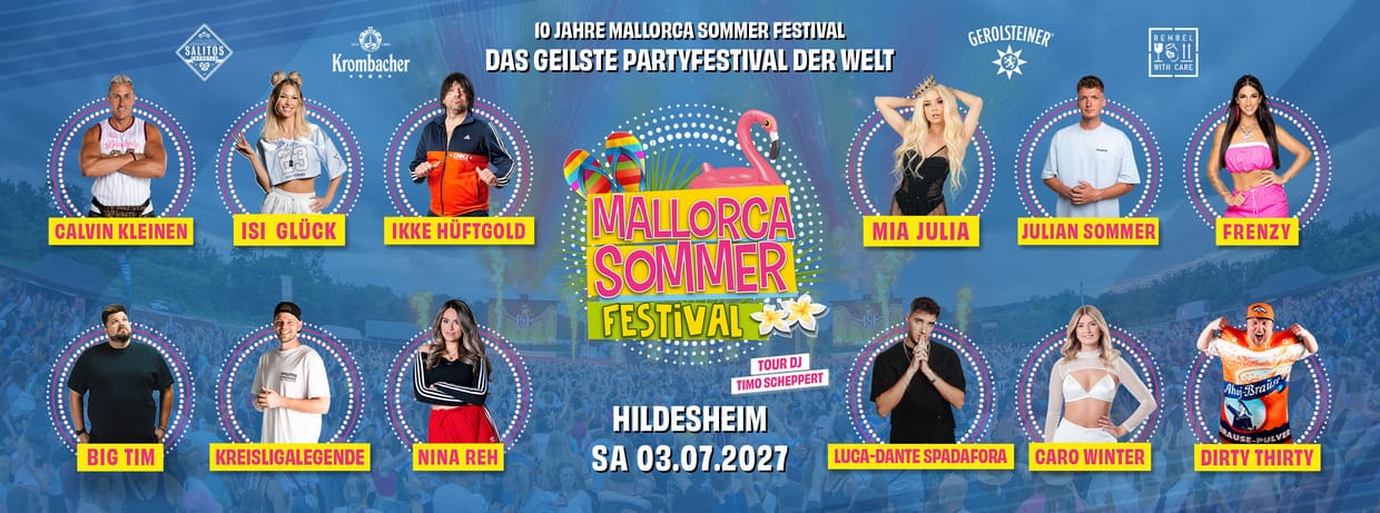 Mallorca Sommer Festival Hildesheim 2027
