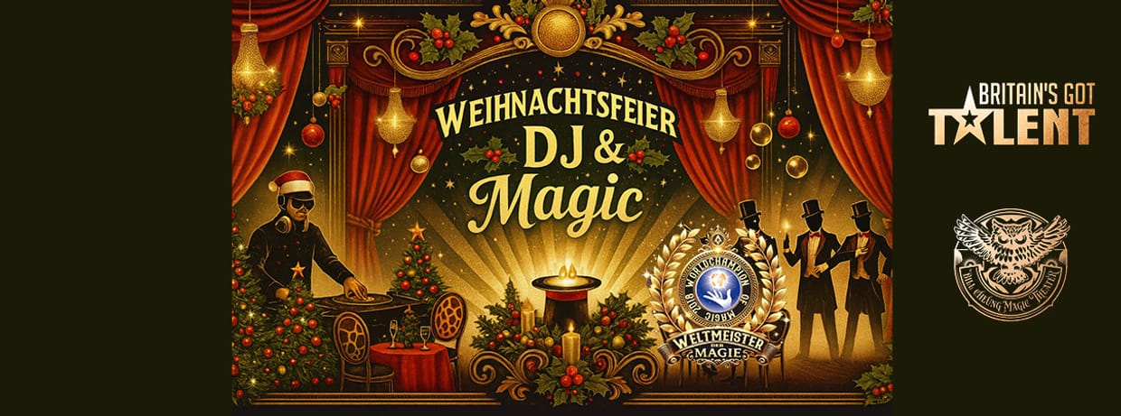 Weihnachtsfeier DJ & Magic