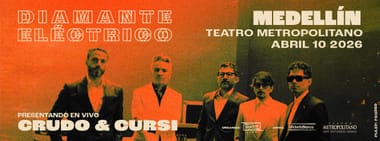 Diamante Eléctrico presenta en vivo Crudo & Cursi 